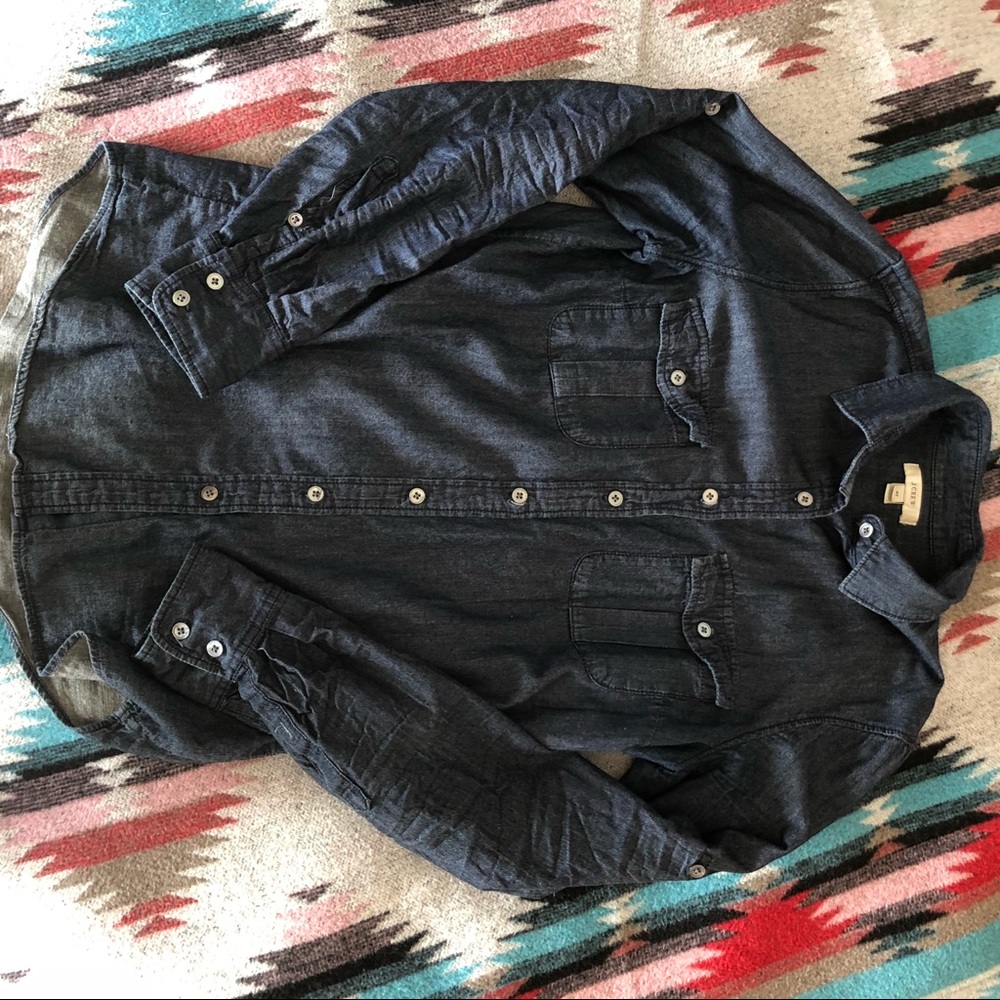 J Crew denim shirt